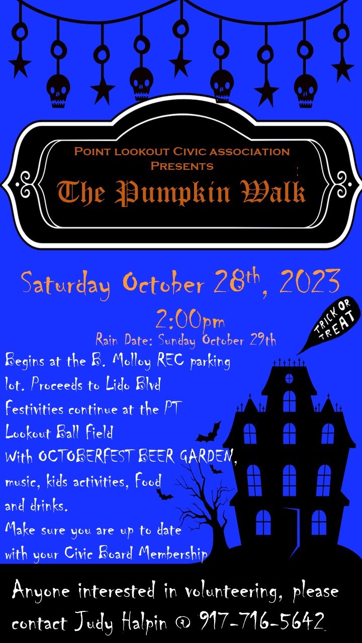 Pumpkin Walk / Octoberfest Point Lookout Civic Association