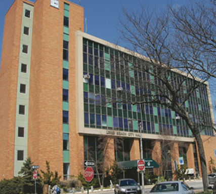 Long Beach City Hall Parking Lot